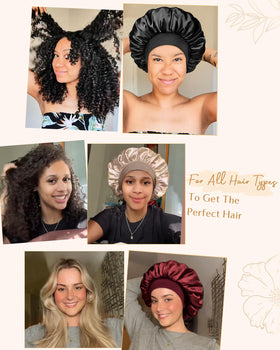YANIBEST satin bonnet available in cozy colors for daily wear
