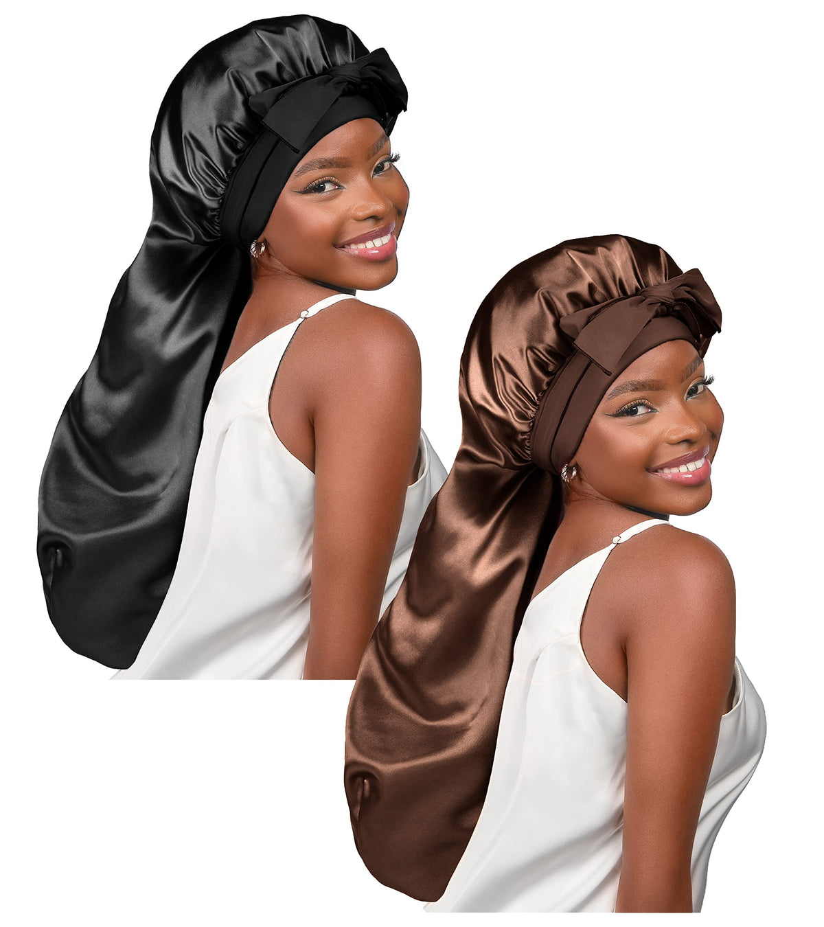 YANIBEST silk bonnet for sleeping braid protects hair and reduces friction