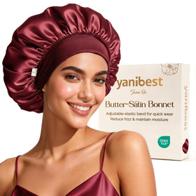 YANIBEST silk bonnet for sleeping with smooth satin for comfortable wear