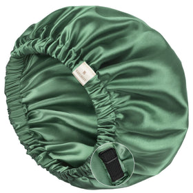 YANIBEST silk bonnet in soft satin fabric for gentle hair care during sleep.