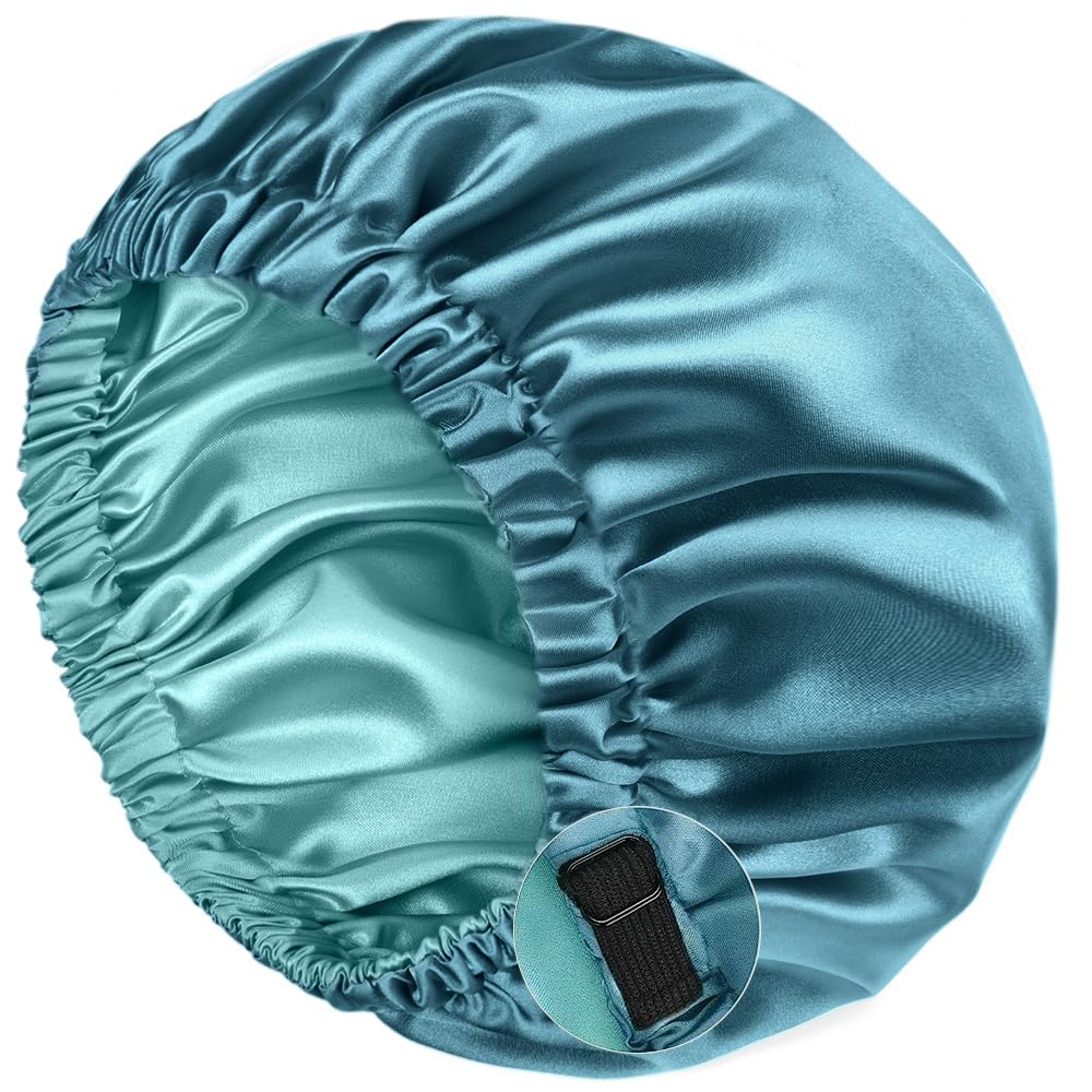 YANIBEST Silk Bonnet with soft satin for comfortable nightly wear.