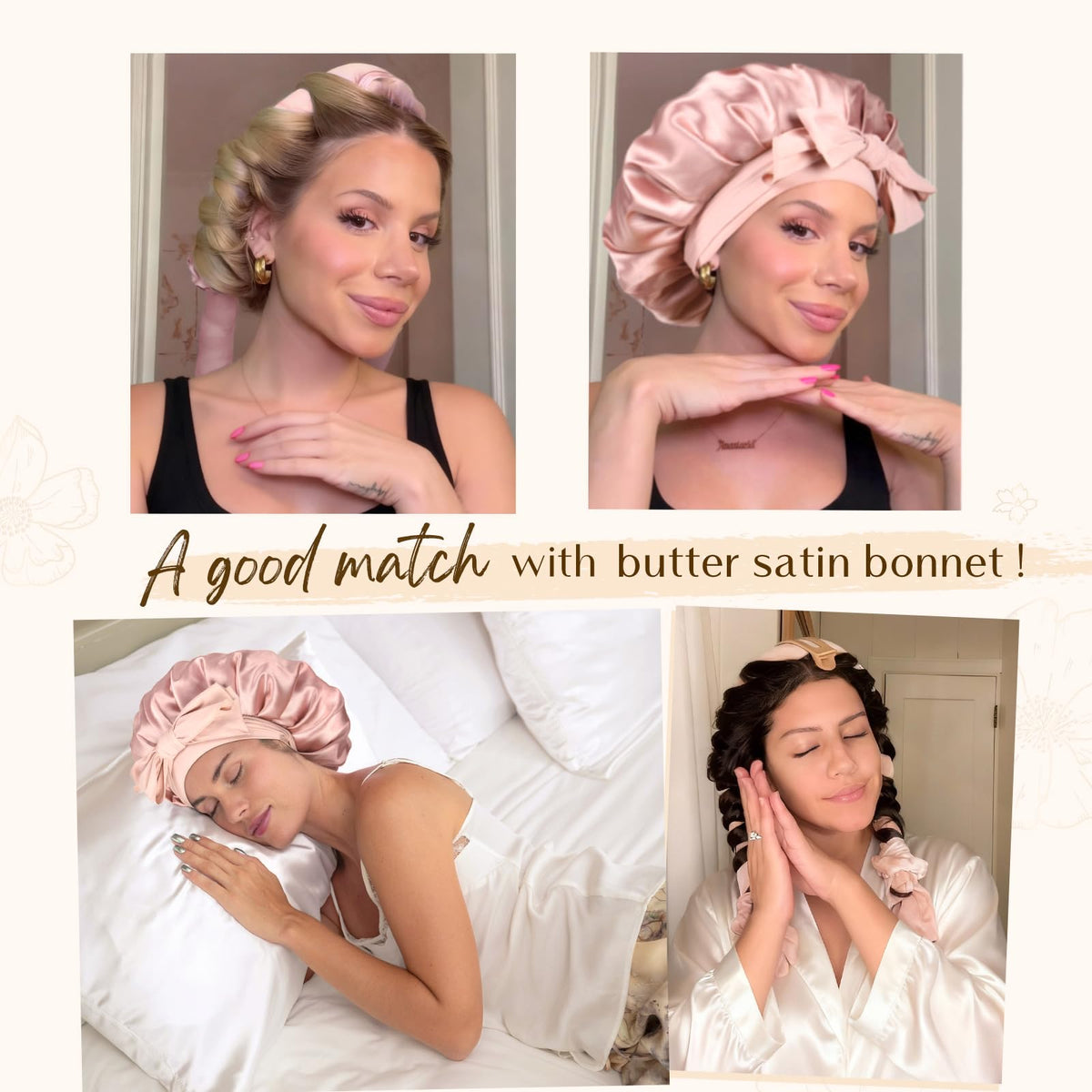 YANIBEST sleep-friendly design prioritizes comfort while curling hair