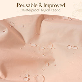 YANIBEST washable shower bonnet stays fresh with machine wash.
