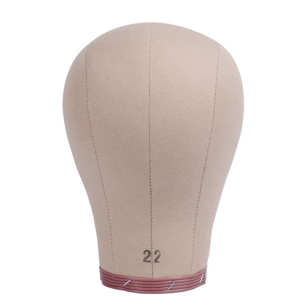 YANTAISIYU 22-inch wig head with weft display for styling practice
