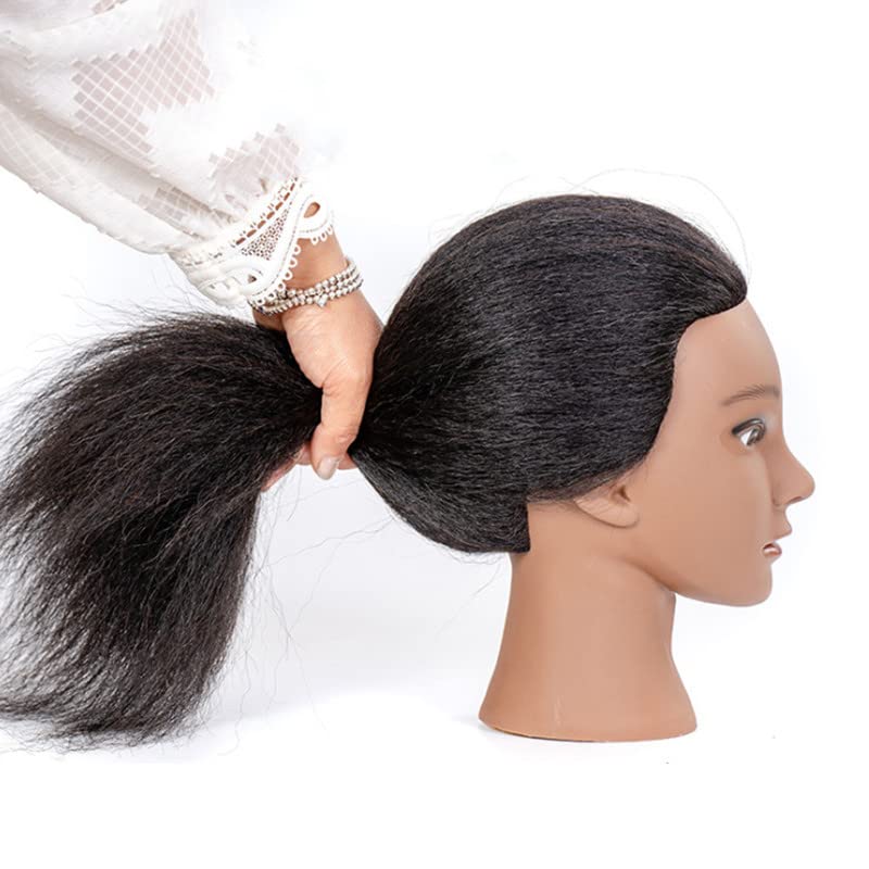 YANZIJF close-up of realistic hair feel to highlight natural texture for styling.