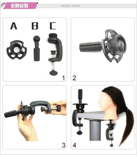 YANZIJF all-in-one package showing head with tools for comprehensive practice.