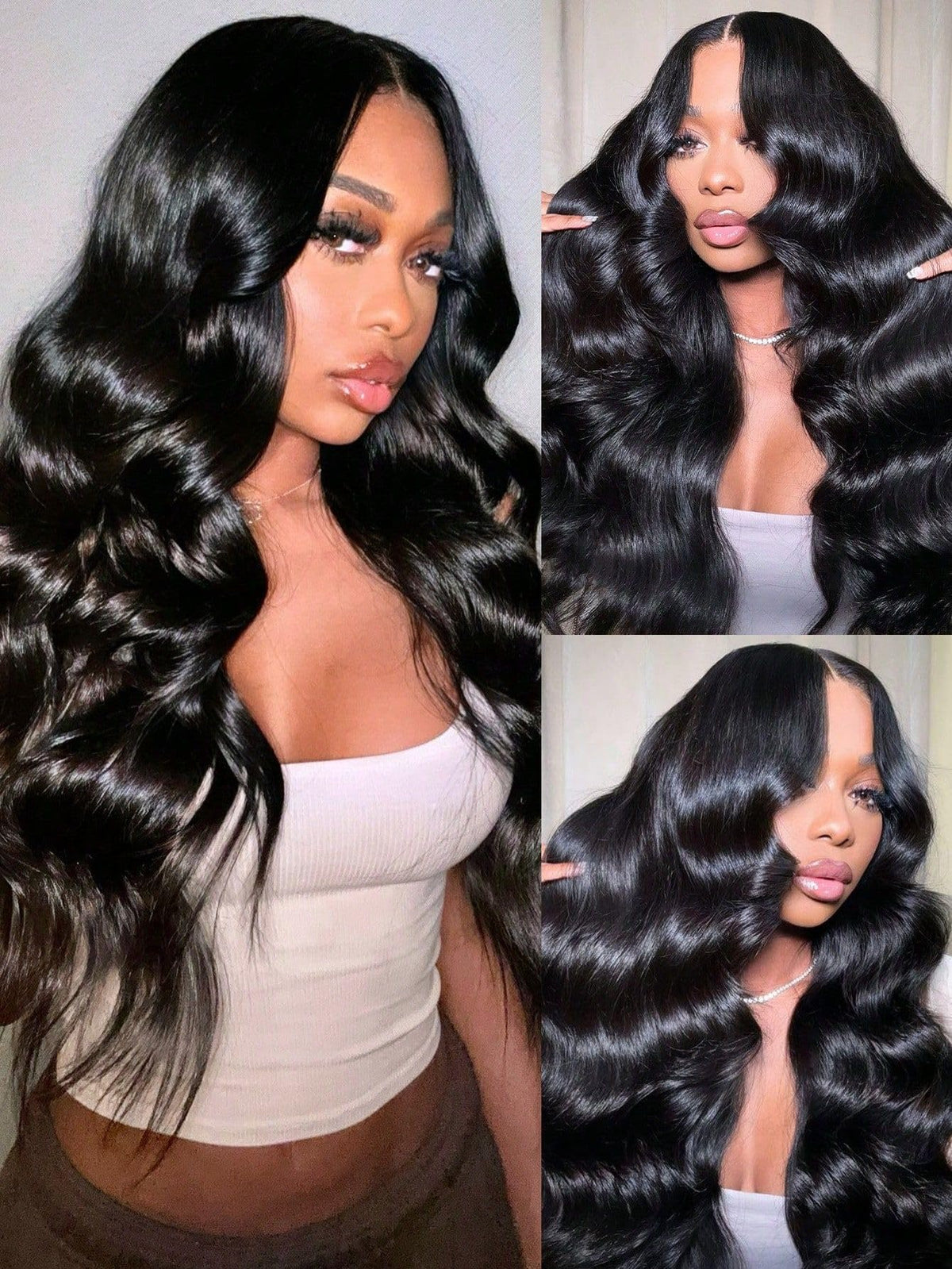 Yaoair long 18-24 inch waves suitable for party-ready styles