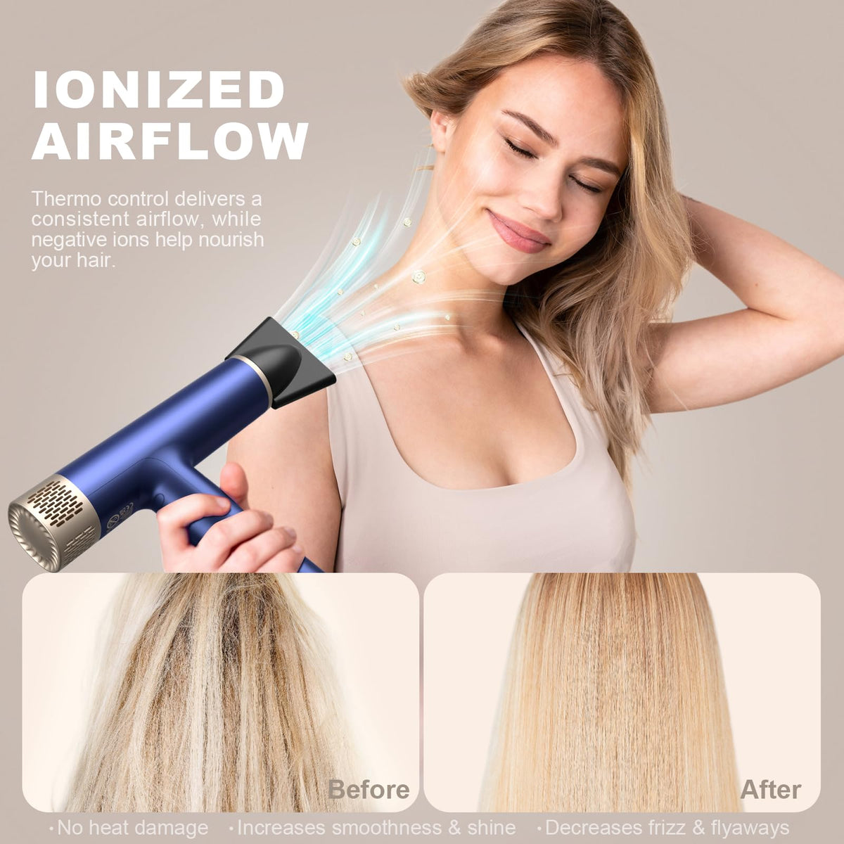 YAPOY diffuser attachment for even airflow and styled results