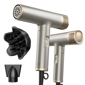 YAPOY professional hair dryer with diffuser for even drying and gentle styling.