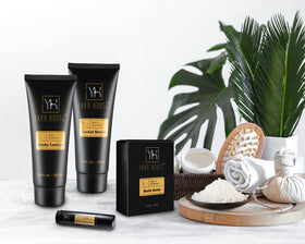 Yard House bath salts for a soothing, spa-like soak at home.