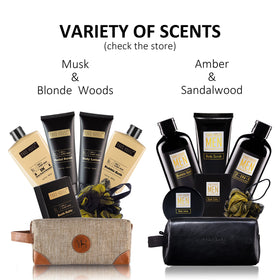 Yard House body lotion and body scrub for moisturizing skin