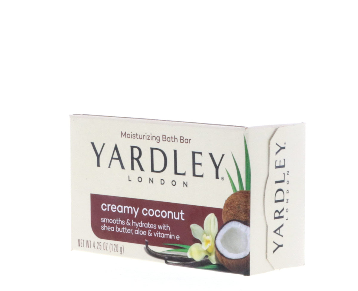 Yardley 8-bar set offers lasting fragrance with rich moisture.