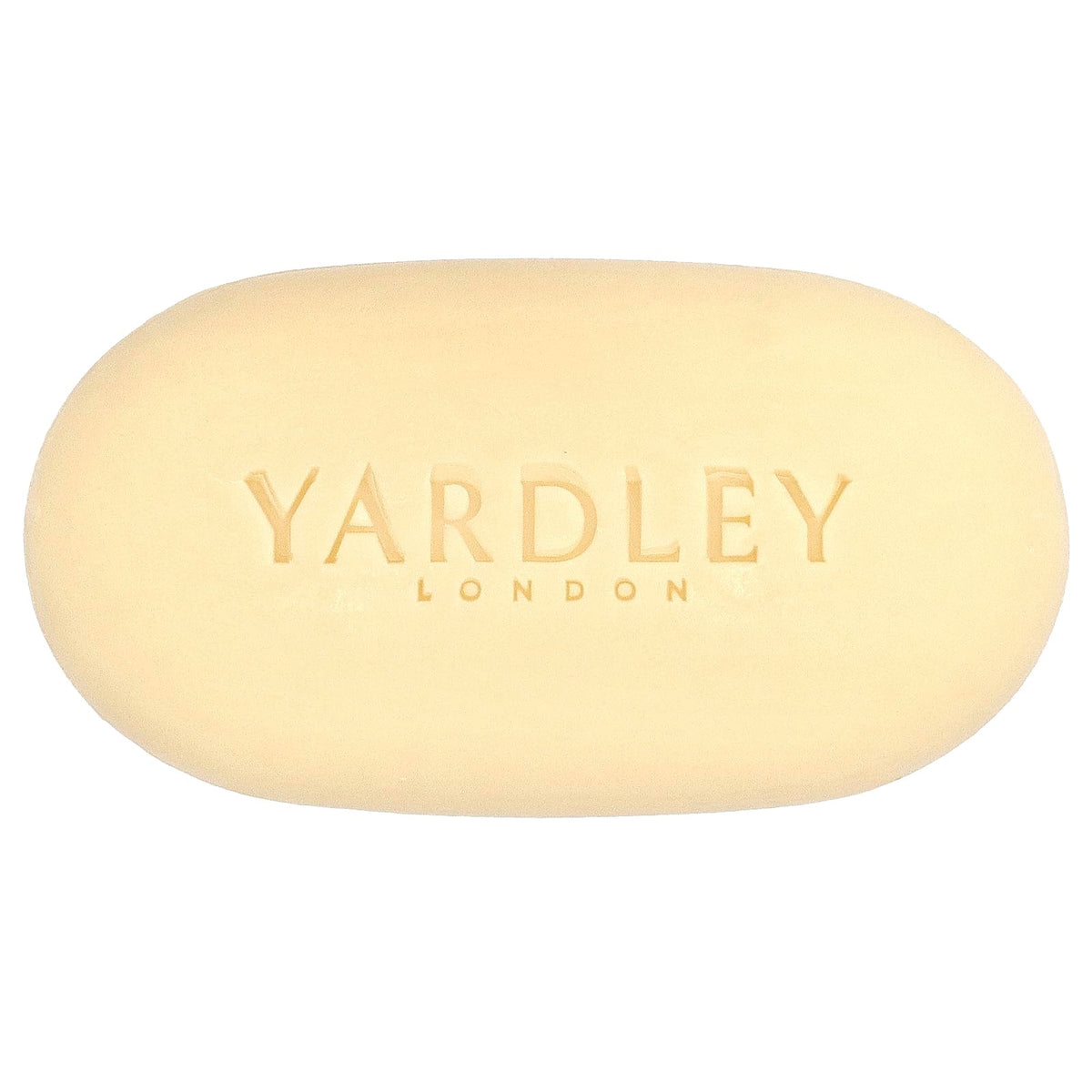 Yardley London Aloe Avocado bath bar showing rich lather for gentle daily cleansing.