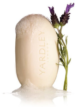 Yardley London English Lavender soap bar gift-wrap presentation for gifting.