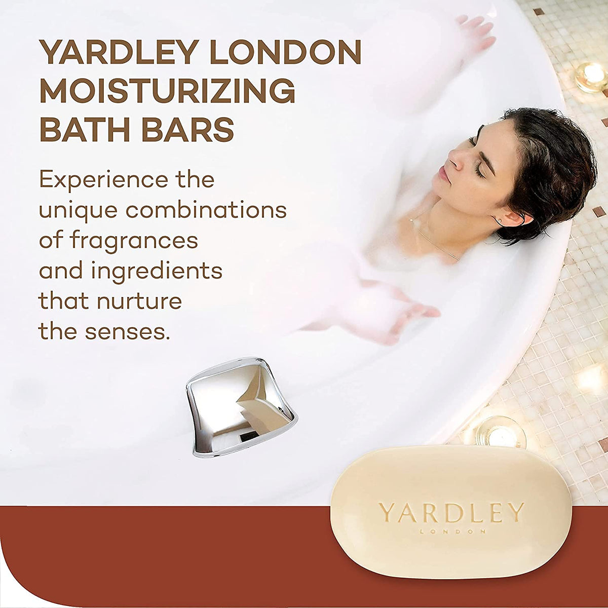 Yardley moisturizing bar lather forming for gentle cleansing