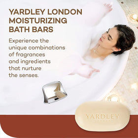 Yardley moisturizing bar lather forming for gentle cleansing