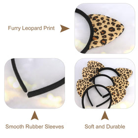 YARIEW plush horn headband detail highlights soft, breathable material