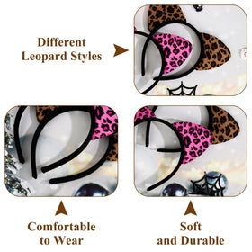 YARIEW soft, breathable animal headbands for comfortable wear
