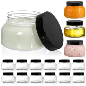 Yarlung 8oz plastic jar with wide mouth for easy filling and transfer.