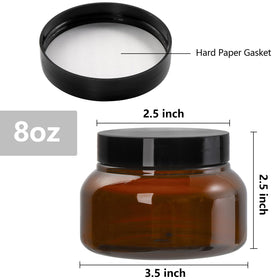 Yarlung brown body butter jar protects sensitive formulas on the go.