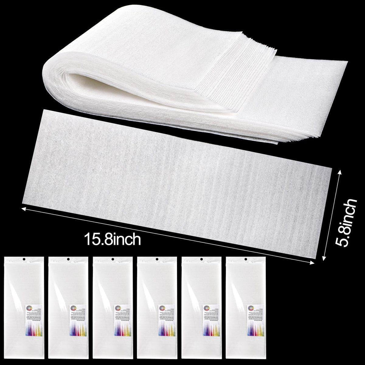 Yarlung foam isolation sheets provide a lightweight barrier for precise color application