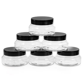 Yarlung low-profile sample jar fits on shelves without crowding.