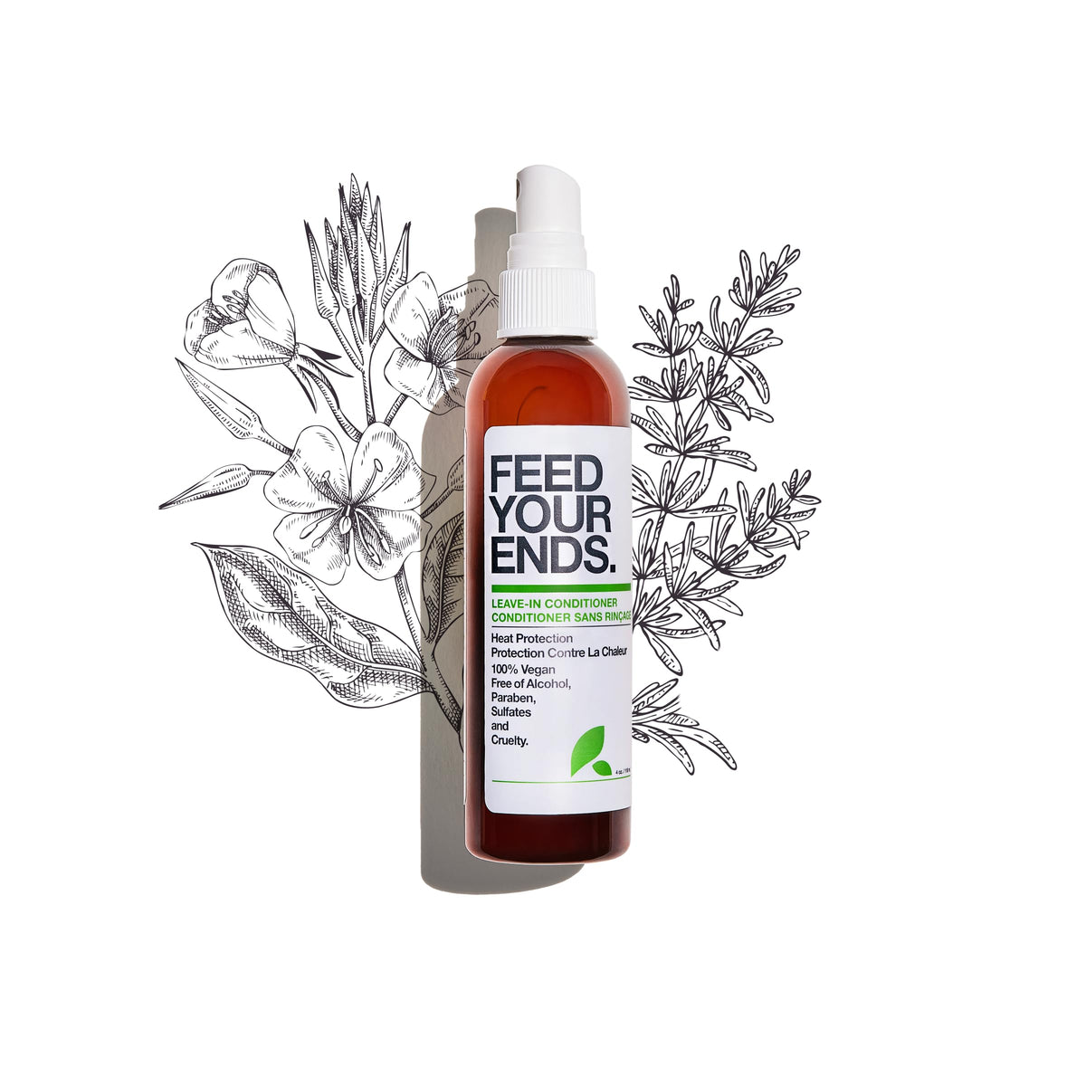 Yarok Feed Your Ends bottle pour for easy application and even coverage.