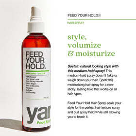 Yarok Feed Your Hold mist in action delivering even application