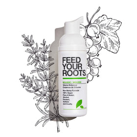 YAROK Feed Your Roots Mousse boosts root volume for fuller curls.