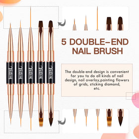 Yasterd travel-friendly pack keeps brushes organized for trips
