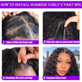 Yavida model wearing wig in high ponytail for versatile styling