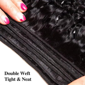 Yavida water wave bundles full-head guide for fuller appearance with three bundles