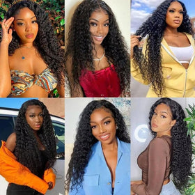 Yavida water wave bundles natural-black color blends with most styles