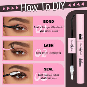 Yawamica lash applicator tool for precise cluster placement