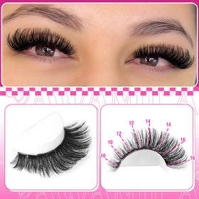 Yawamica precision lash tweezers for easy placement