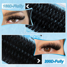 Yawamica soft faux mink fibers feel light and comfortable.