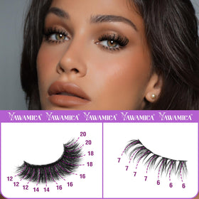 Yawmaica fluffy mink lash band designed for comfortable wear.