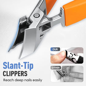 YAWOTA ergonomic non-slip grip for comfortable trimming