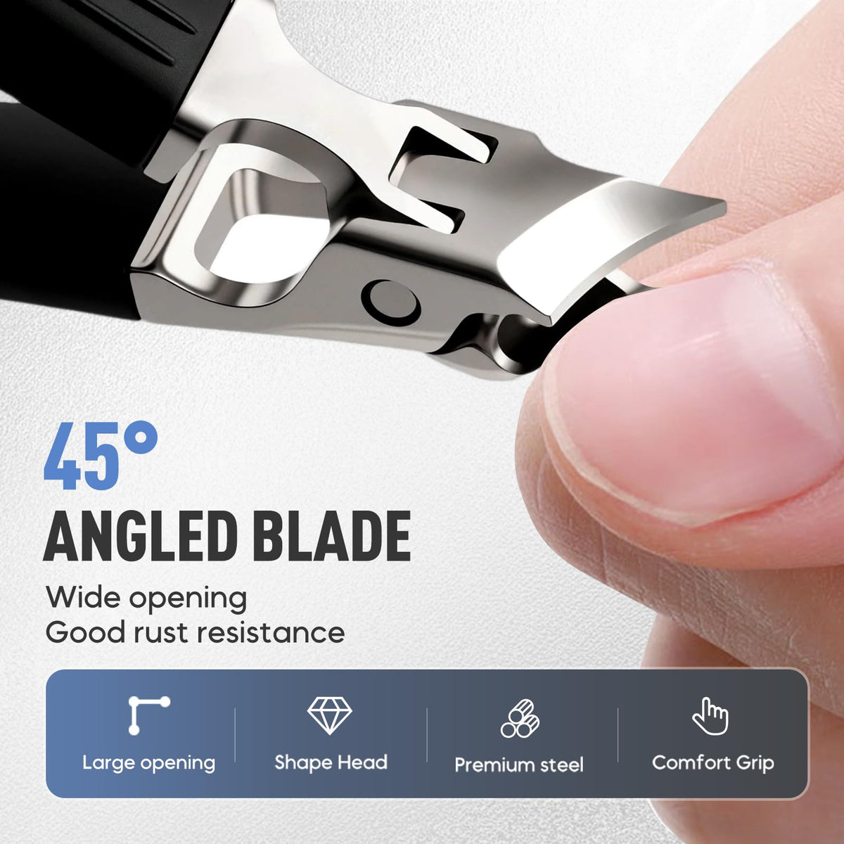 YAWOTA nail file included for shaping and finishing