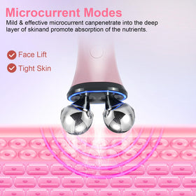Use on face and neck with moisturizer for even contact.