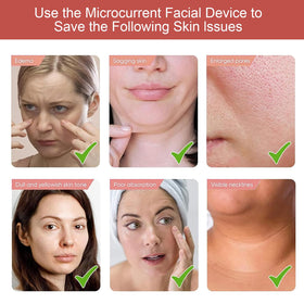 Yawpig microcurrent facial device used with moisturizer for enhanced facial feel.