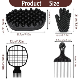 YAYAMO curling rubber brush close-up with soft bristles for gentle curl shaping