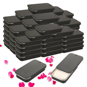 YAYODS mini tin box with slide-top lid for easy access and compact storage.