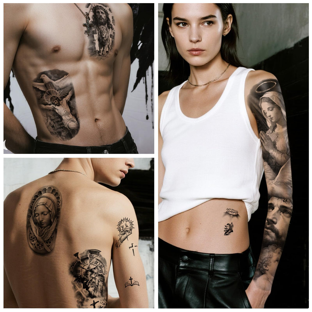 Forearm placement sample using Yazhiji tattoos demonstrates large design potential