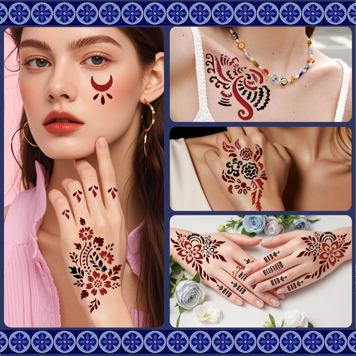 Yazhiji long-lasting tattoos resist water and sweat for days