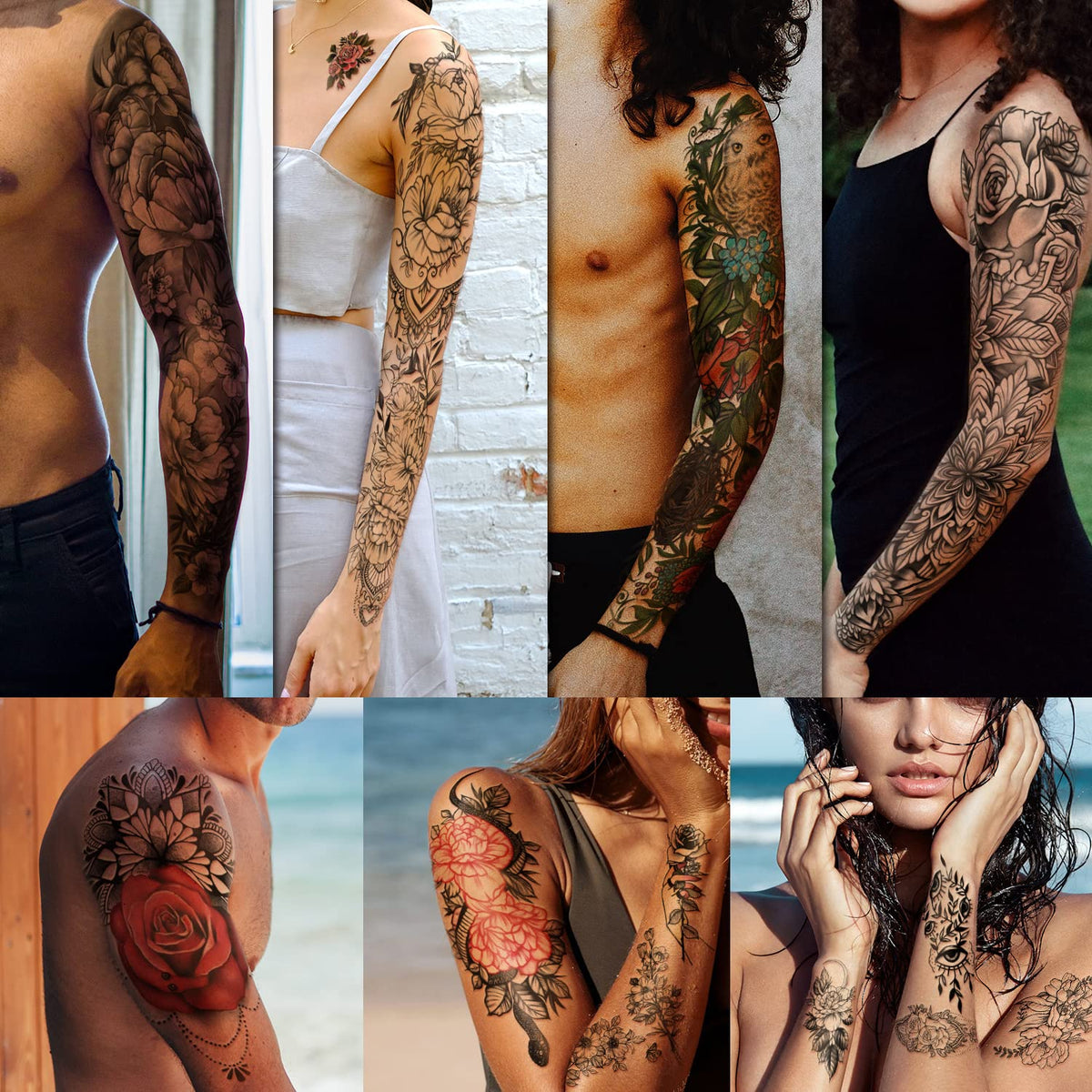 Yazhiji waterproof tattoo on skin provides several days of confident wear.