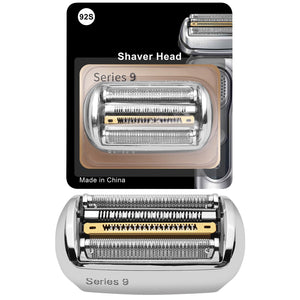 YAZIYIR 92S replacement head close-up with hypoallergenic foil for gentle shave