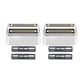 YAZIYIR babyliss-pro foil-cutters 2pack for smooth, skin-friendly shaves