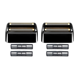 YAZIYIR BaBylissPRO foil and cutter 2-pack for easy replacement and maintained shave quality.