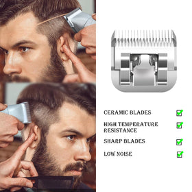 YAZIYIR detachable blades heat-cool design for cooler operation during longer cuts